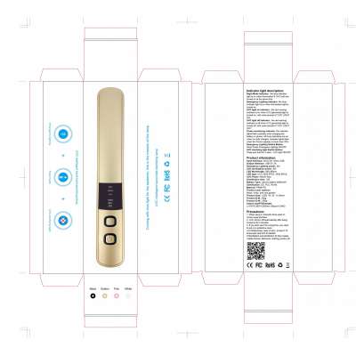 UV Sterilizer Wand for Food,portable ultraviolet light sterilizer uv disinfector for cloths